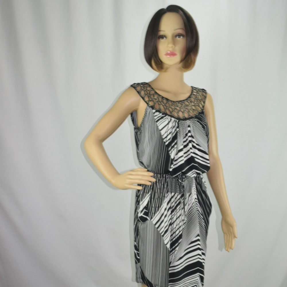 Bisou Bisou Tie Waist Dress